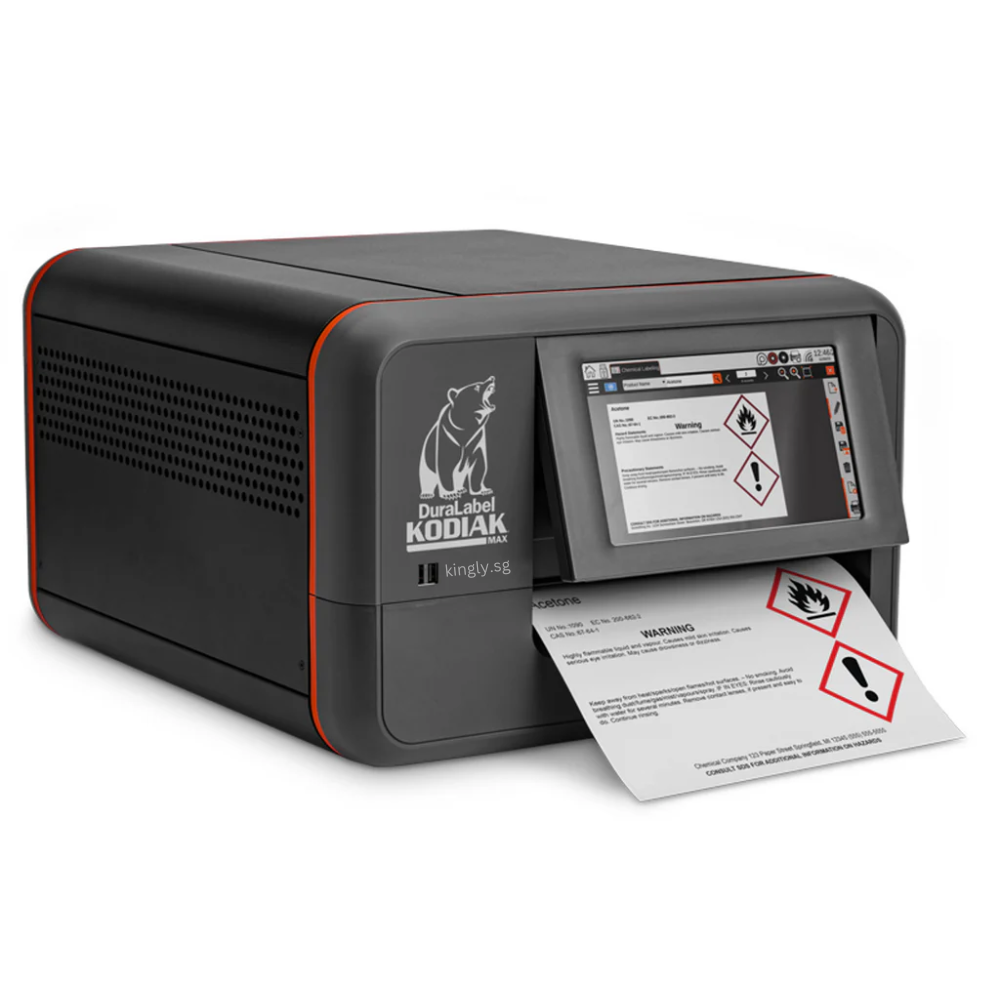 DuraLabel Kodiak Max Industrial Sign and Label Print System