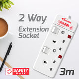 Extension Cord with Built-in Surge Protector