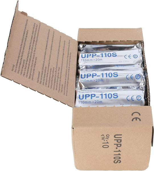 訳あり SONY製サーマルプリントメディア「UPP-110S」10本セット 訳あり SONY製サーマルプリントメディア「UPP-110S」10本セット UP