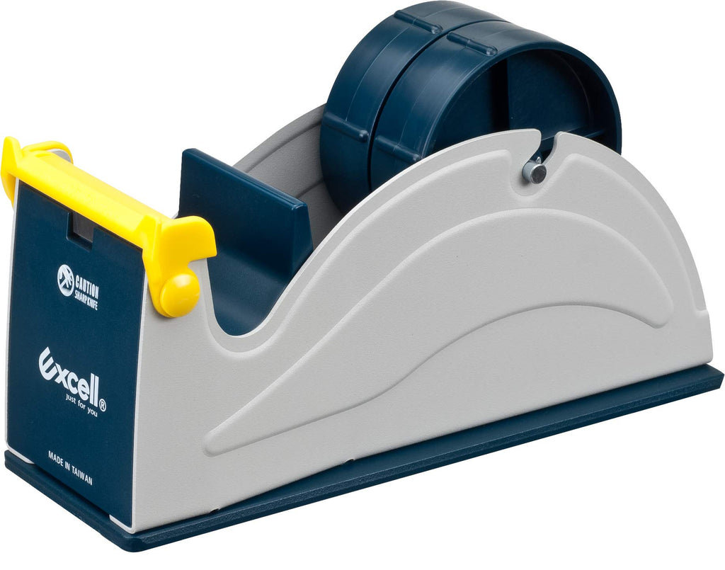 Excell Multi-Track Bench Tape Dispenser with Safety Blade Cover