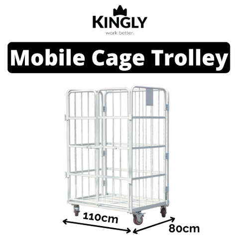 Mobile Logistics Cage Trolley Work Tainer