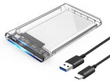 ORICO 2.5 inch Transparent Hard Drive Enclosure
