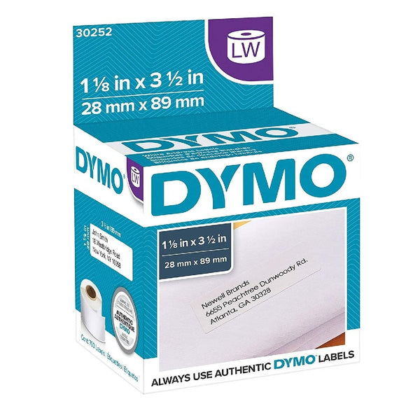 Dymo 30252 Address Labels 28mm x 89mm – Kingly Pte Ltd