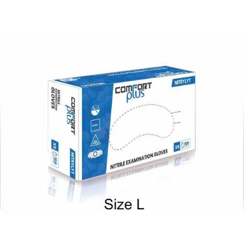 Comfort Plus Nitrile Exam Gloves Powder Free Carton