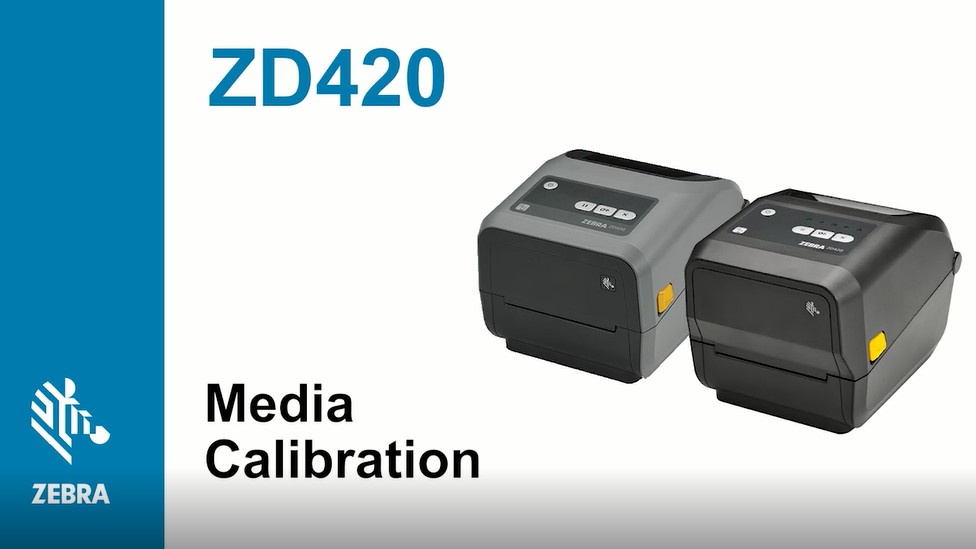 Zebra ZD420 First setup and calibration