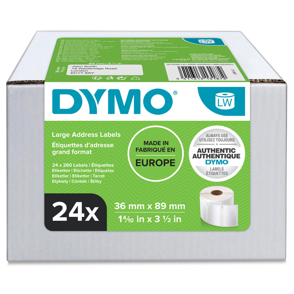 Dymo Authentic Labels Bulk Pack