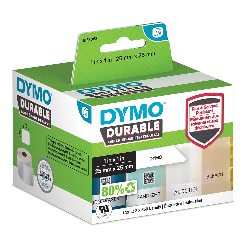 DYMO LW Durable Industrial Labels for LabelWriter Label Printers