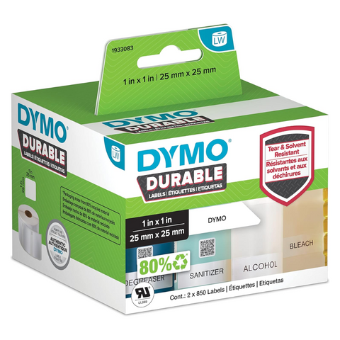 DYMO LW Durable Industrial Labels for LabelWriter Label Printers