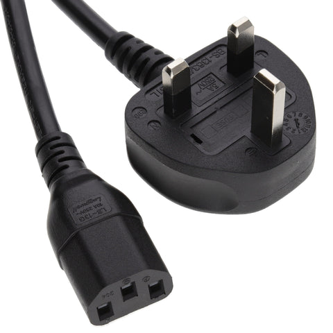 C13 IEC 1.8M Cable UK / SG Power Cord