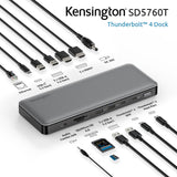 Kensington SD5760T Thunderbolt 4 Dual 4K Docking Station