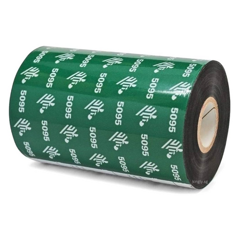 Zebra 5095 High Performance Resin Thermal Transfer Ribbon 110mm x 450m ...