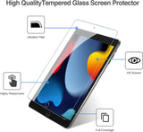 Tempered Glass Screen Film Guard for 10.2-inch iPad Gen 7/8/9