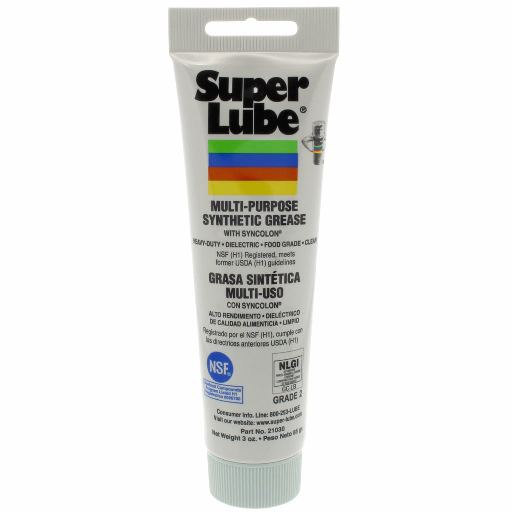 SuperLube 21030 / 21014 Multi-Purpose Synthetic Grease With Syncolon PTFE