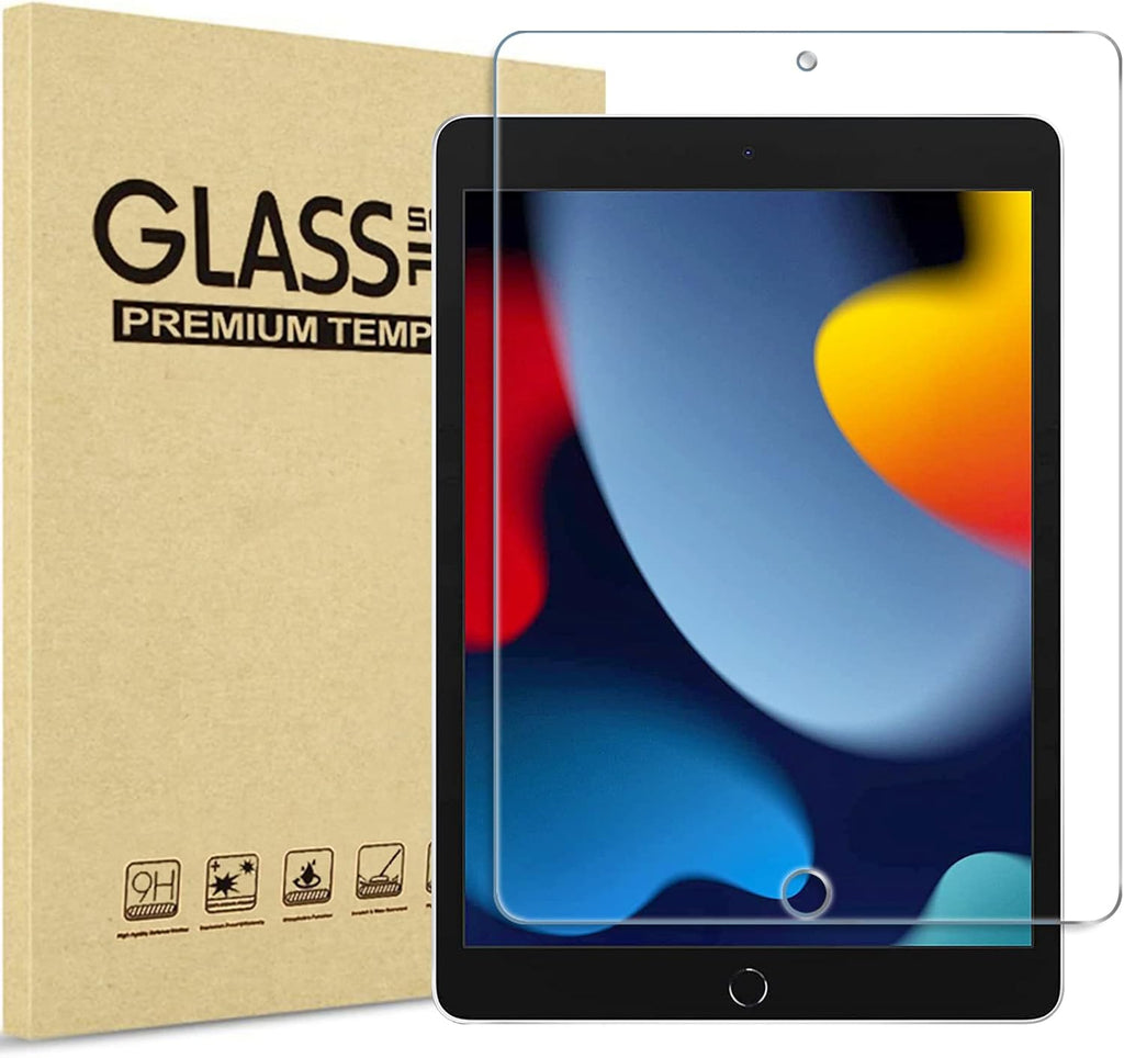 Tempered Glass Screen Film Guard for 10.2-inch iPad Gen 7/8/9