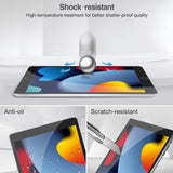 Tempered Glass Screen Film Guard for 10.2-inch iPad Gen 7/8/9