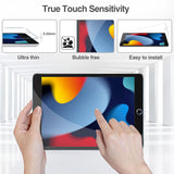 Tempered Glass Screen Film Guard for 10.2-inch iPad Gen 7/8/9