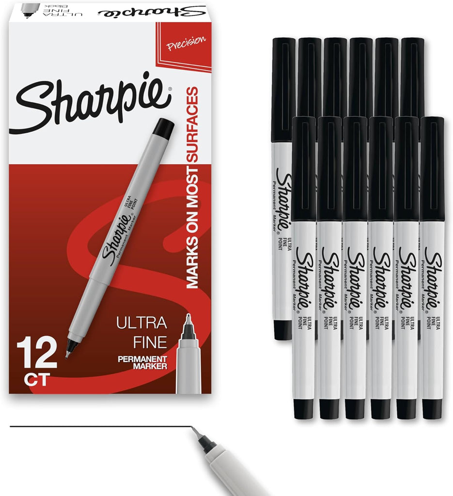 Sharpie Permanent Markers, Ultra Fine Point
