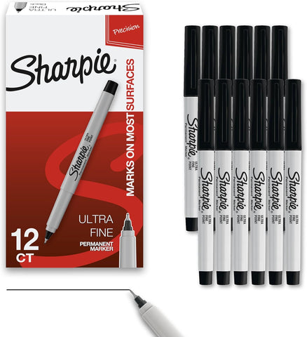 Sharpie Permanent Markers, Ultra Fine Point