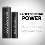 Panasonic Eneloop Pro AA 2600mAh Rechargeable Batteries