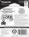 Panasonic Eneloop Pro AA 2600mAh Rechargeable Batteries