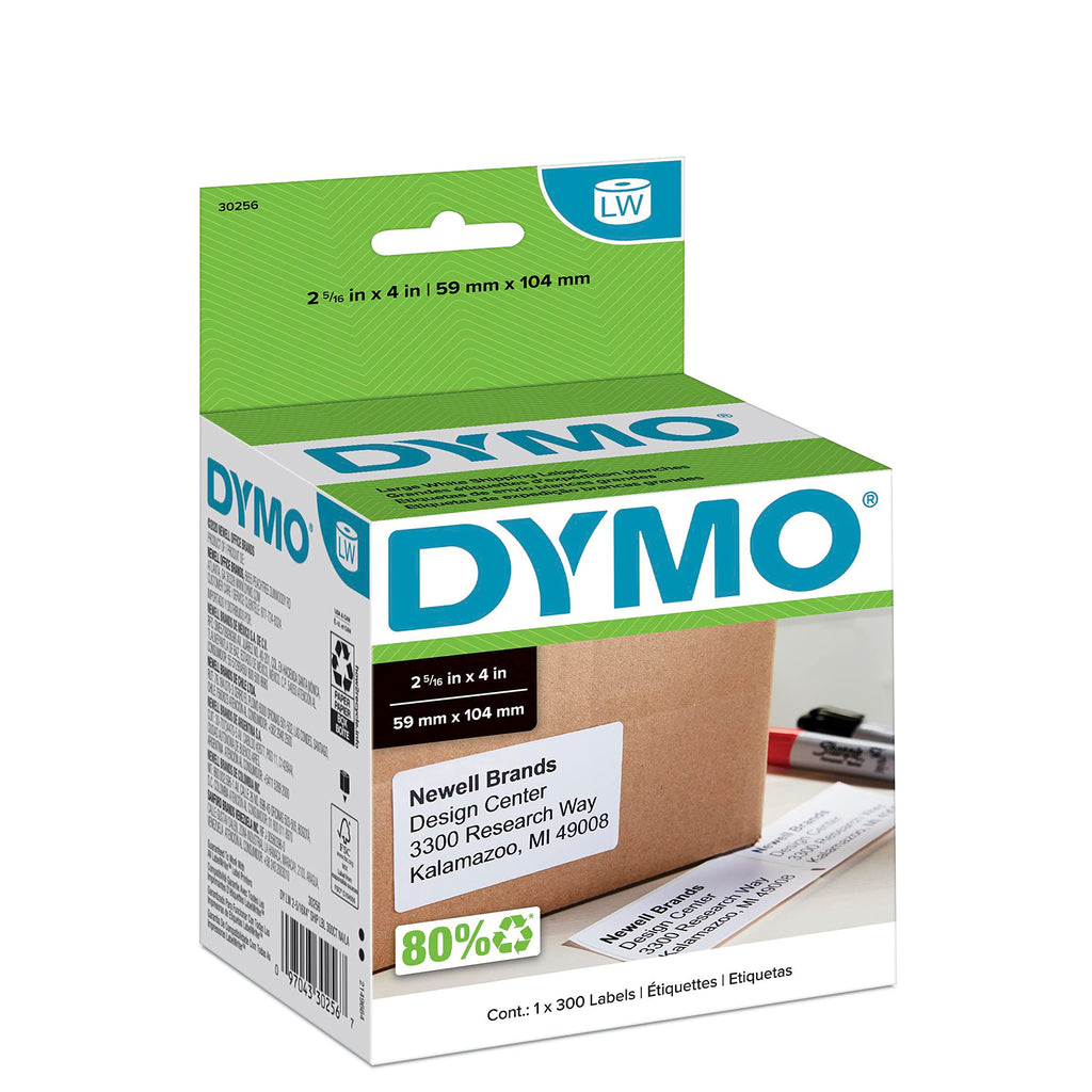 Dymo 30256 Large Shipping Labels 59mm x 102mm