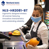 Newland HR20-BT 2D Wireless Bluetooth Barcode Scanner