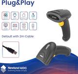 Newland HR20-BT 2D Wireless Bluetooth Barcode Scanner