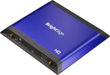 BrightSign HD225 UltraHD Digital Signage Standard I/O HTML5 Media Player