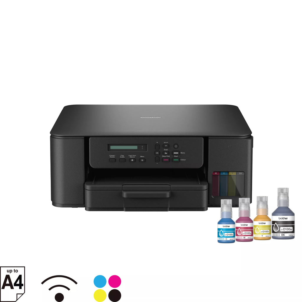 Brother DCP-T530DW 30PPM A4 3-in-1 Duplex Wireless Multi-Function Ink Tank Printer