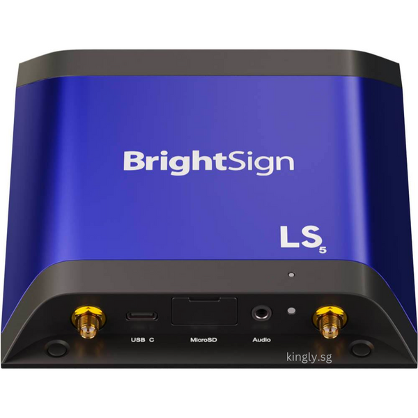 BrightSign LS445 Entry 4K Basic HTML5 Media Player – Kingly Pte Ltd
