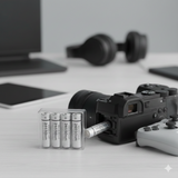 Pro-Series High-Capacity 2450mAh Ni-MH AA Rechargeable Batteries – Pack of 4