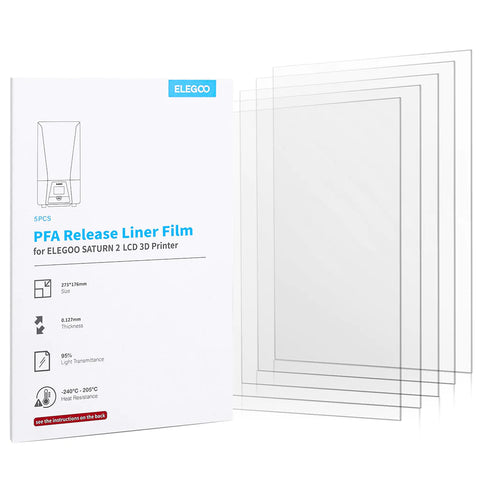 PFA Film for Saturn 2 & Saturn 8K & Saturn 3 (5 Pcs)