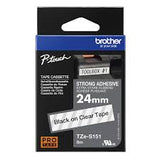 Brother Genuine TZe Strong Adhesive Laminated Label Tape