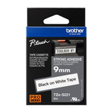 Brother Genuine TZe Strong Adhesive Laminated Label Tape
