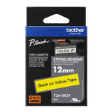 Brother Genuine TZe Strong Adhesive Laminated Label Tape