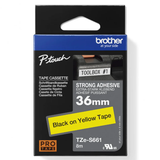Brother Genuine TZe Strong Adhesive Laminated Label Tape