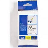 Brother TZe-FX261 Black on White Flexible P-Touch Labelling Tape, 36mm width