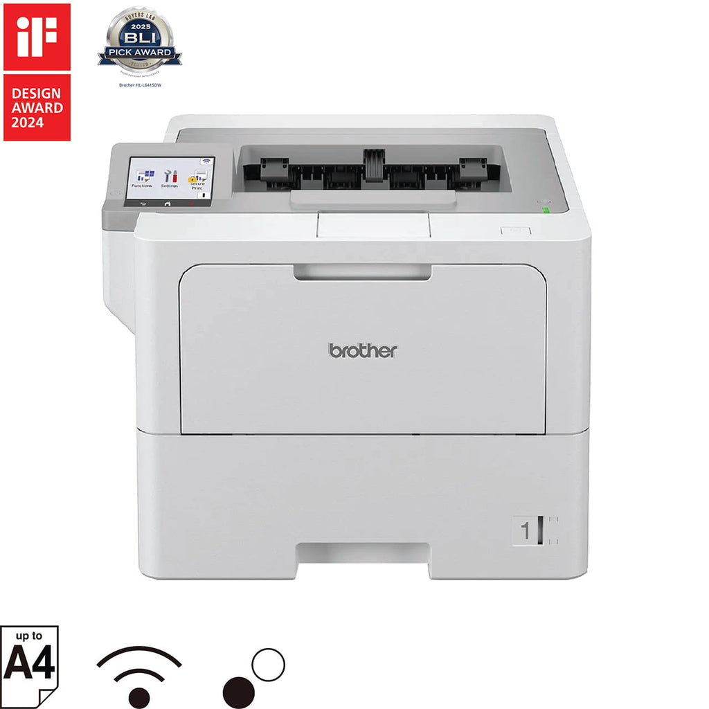 Brother HL-L6415DW Super High Speed Monochrome Laser Printer with NFC Card Reader