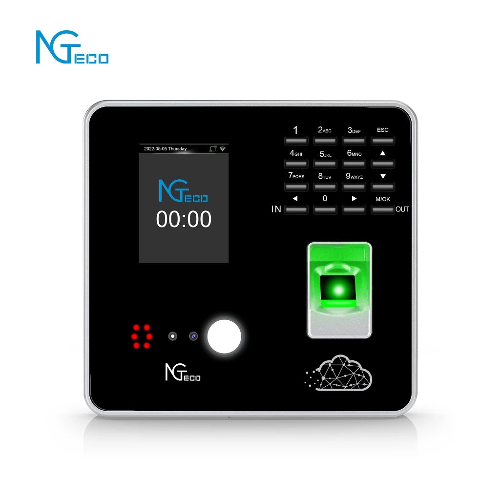 NGTeco TC1 Cloud Based Biometric Facial Time Attendance Machine