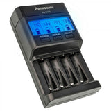 Panasonic Eneloop Pro BQ-CC65 Smart and Quick Charger with LCD Indicator Panel and USB Charging Port