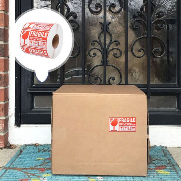 Fragile Label Sticker Roll – Kingly Pte Ltd