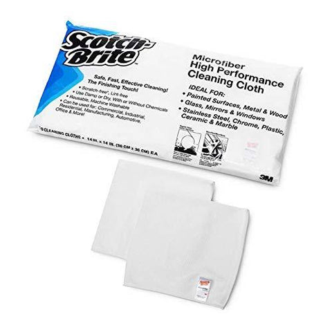 3M Scotch-Brite Microfiber High Performance Cloth SQ21, 36X36CM 10/PK