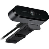 Logitech BRIO Ultra HD 4K Webcam for Video Conferencing, Recording, and Streaming