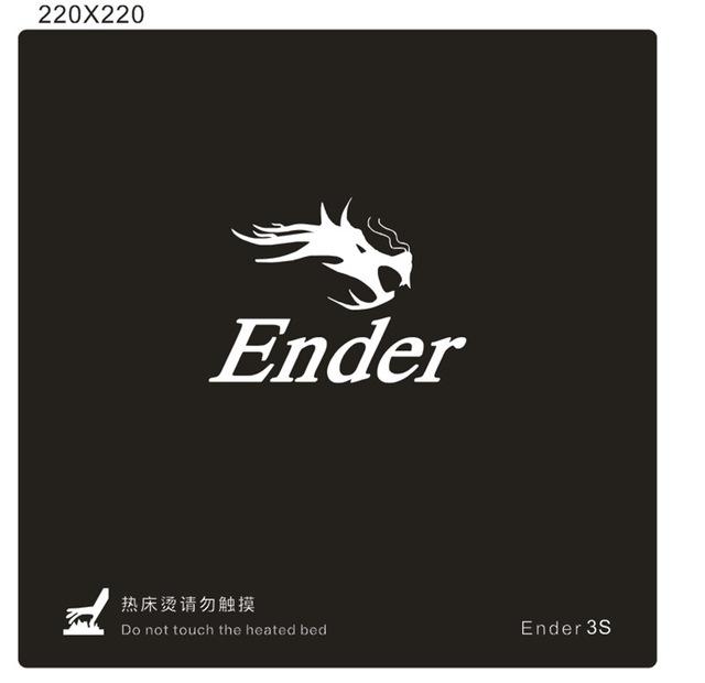 Creality Ender 3 Black Heated Bed 220x220mm