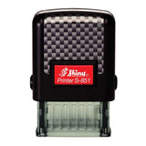 Shiny Self-inking Rubber Stamp