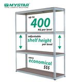 Mystar BS5000 Boltless Shelf Rack Shelving Kit