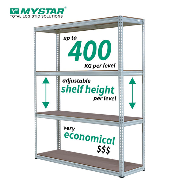 Mystar BS5000 Boltless Shelf Rack Shelving Kit – Kingly Pte Ltd