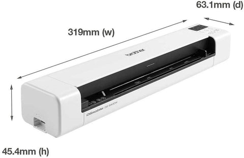 Brother DS-940DW Duplex Wireless Mobile Scanner – Compact, Fast, Saves Desk Space