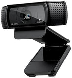 Logitech HD Pro Webcam C920, Widescreen Video Calling and Recording, 1080p Camera
