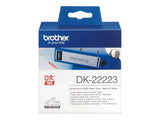Brother DK-22223 50mm x 30.48m Continuous Length Paper Label Roll (Black On White)